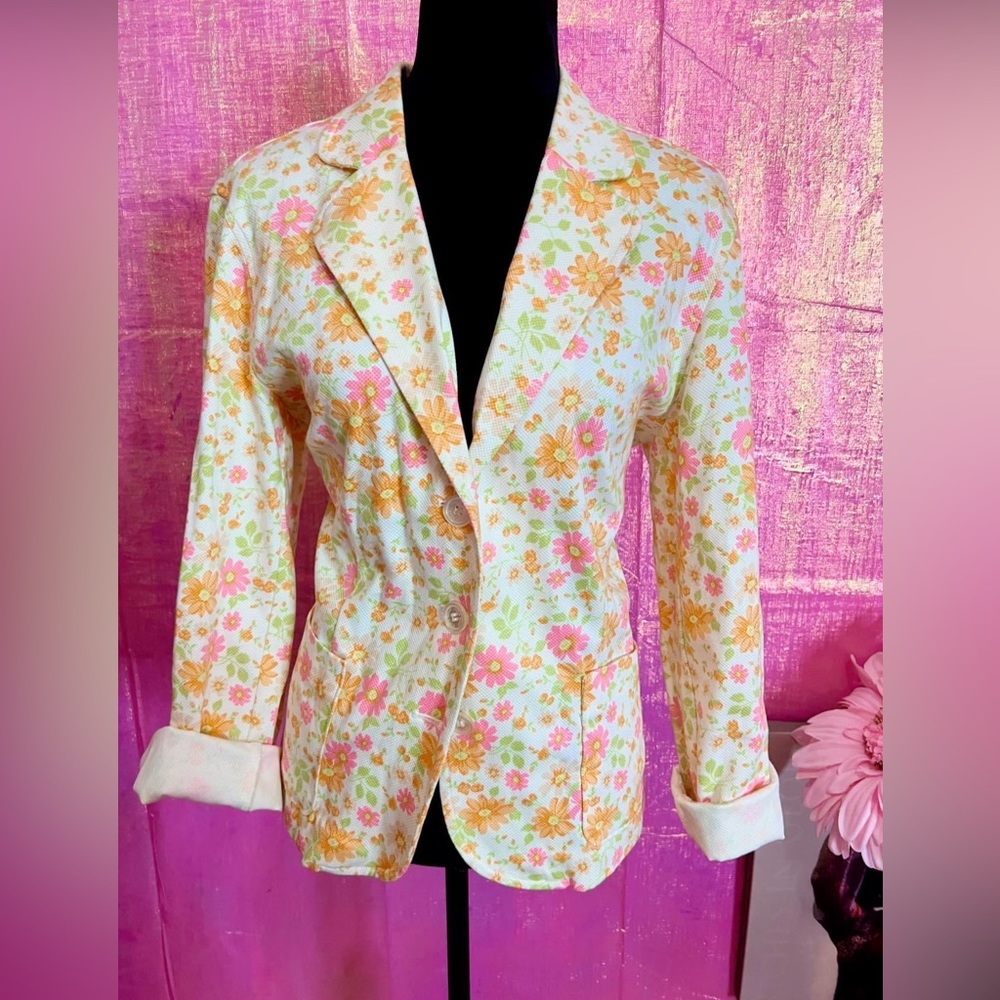 Approved seller

DUCK HEAD WOMEN'S JACKET BLAZER SZ FLORAL MULTICOLOR
